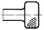 図79 a） ローレット加工した部分の例